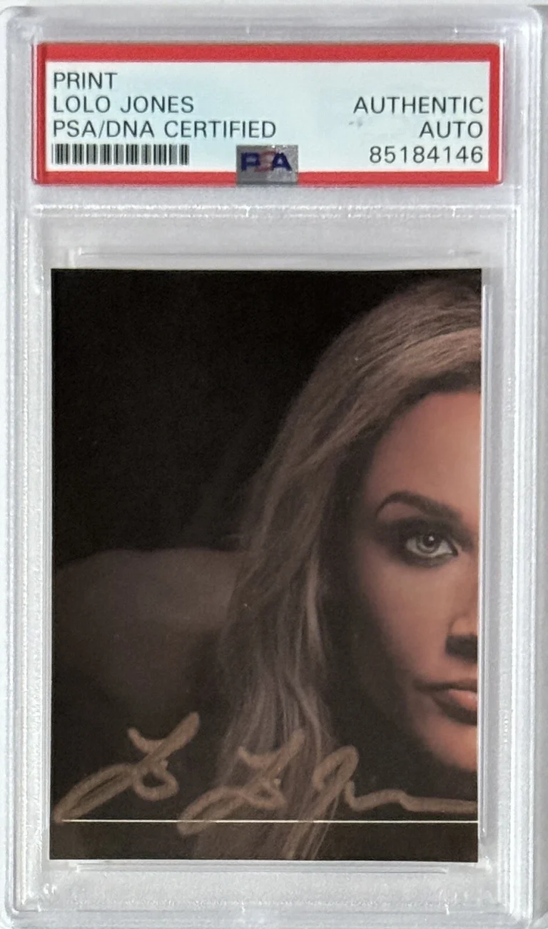 Lolo Jones Signed PHOTOGRAPH Autographed PSA DNA COA Certified Team USA Olympics