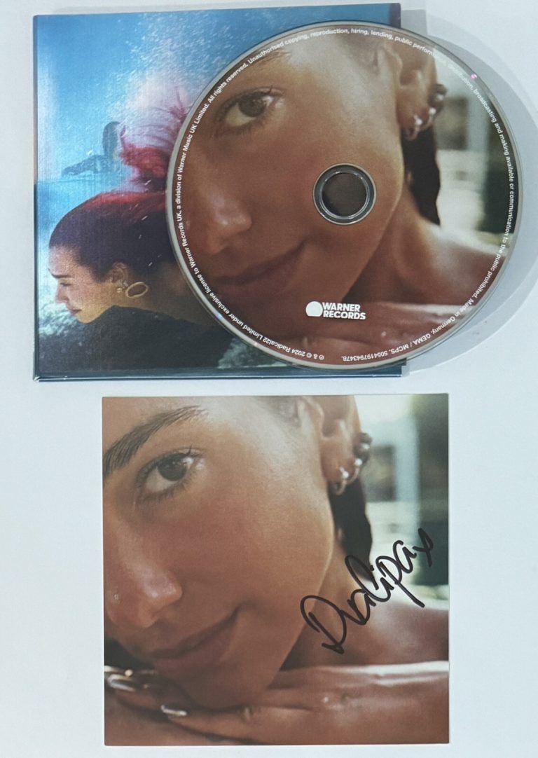 SIGNED Picture DUA LIPA Radical Optimism CD PSA DNA COA Autographed Photograph