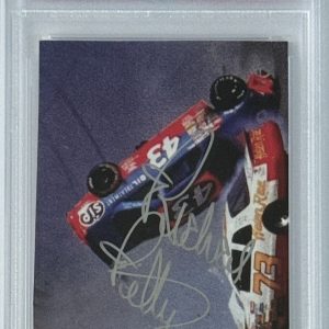 RICHARD PETTY NASCAR CRASH FLIP SIGNED PHOTOGRAPH AUTOGRAPH PSA DNA CERTIFIED