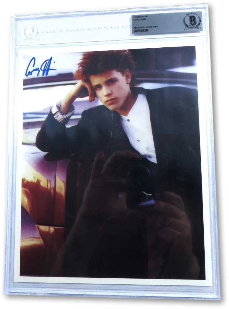 Corey Haim Signed Autographed Photograph The Lost Boys BAS Encased 8978