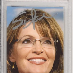 SARAH PALIN SIGNED PSA DNA CERTIFIED COA PHOTOGRAPH PICTURE AUTOGRAPHED GOVERNOR
