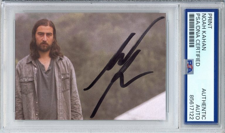 SIGNED Noah Kahan Photograph Stick Season Album Cover PSA DNA COA Autograph