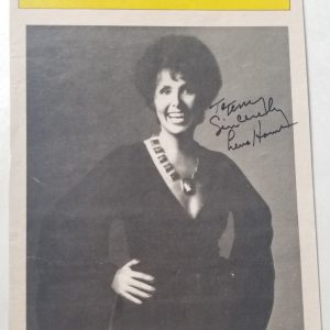 Lena Horne SIGNED Nederlander Theatre Playbill Cover Page COA Autographed
