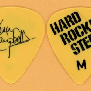 Whitesnake Vivian Campbell Hard Rockin' Steel (Large M) Guitar Pick - 1986 Tour