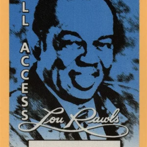 Lou Rawls 1998 Concert Tour ALL ACCESS Backstage Pass