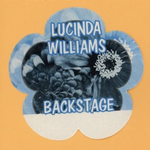 Lucinda Williams 2001 Essence Concert Tour Backstage Pass