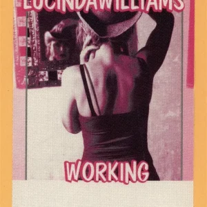 Lucinda Williams 2001 Essence Concert Tour WORKING Backstage Pass