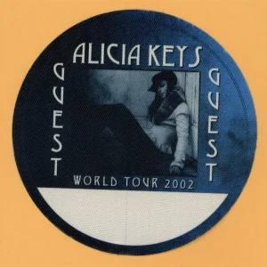 Alicia Keys 2002 Concert Tour GUEST Backstage Pass