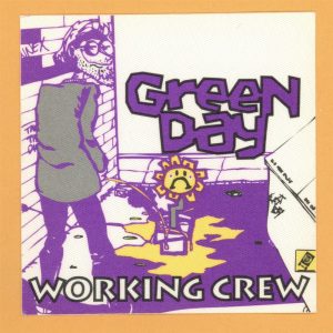 Green Day 1992 Kerplunk Concert Tour CREW Backstage Pass