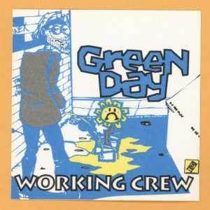 Green Day 1992 Kerplunk Concert Tour CREW Backstage Pass