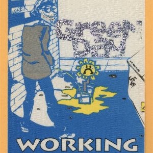 Green Day 1992 Kerplunk Concert Tour Working Backstage Pass