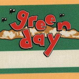 Green Day 1994 Dookie Concert Tour Working Backstage Pass