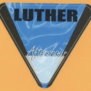 Luther Vandross 2000 Concert Tour AFTER SHOW Backstage Pass