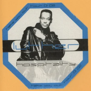 Luther Vandross 2001 Take You Out Concert Tour HOSP Backstage Pass