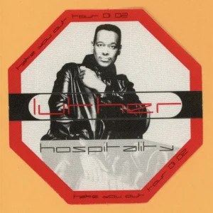 Luther Vandross 2001 Take You Out Concert Tour HOSP Backstage Pass