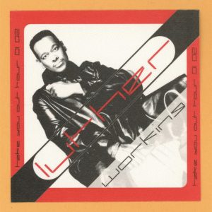 Luther Vandross 2001 Take You Out Concert Tour WORKING Backstage Pass