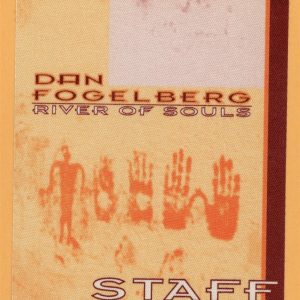 Dan Fogelberg 1993 River of Souls Concert Tour STAFF Backstage Pass