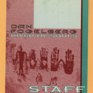 Dan Fogelberg 1993 River of Souls Concert Tour STAFF Backstage Pass