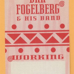 Dan Fogelberg 1995 Concert Tour WORKING Backstage Pass
