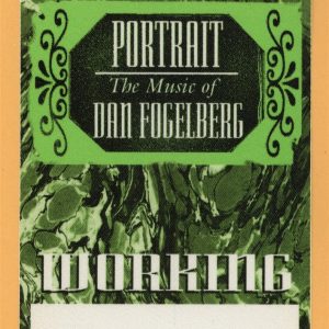 Dan Fogelberg 1997 PORTRAIT Concert Tour WORKING Backstage Pass