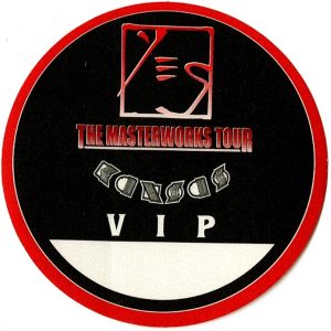 Yes 2000 The Ladder Concert Tour w/ Kansas VIP Backstage Pass