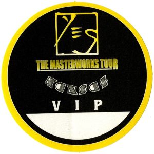 Yes 2000 The Ladder Concert Tour w/ Kansas VIP Backstage Pass