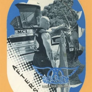 Aerosmith 1998 A Little South of Sanity Concert Tour After Show Backstage Pass