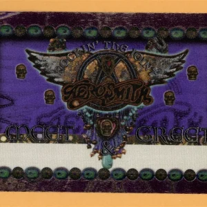 Aerosmith 2005 Rockin the Joint Concert Tour Meet & Greet Backstage Pass