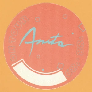Anita Baker 1988 Giving You the Best That I Got Concert Tour Backstage Pass
