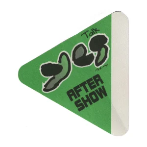 Yes 1994 Talk Concert Tour Aftershow Backstage Pass