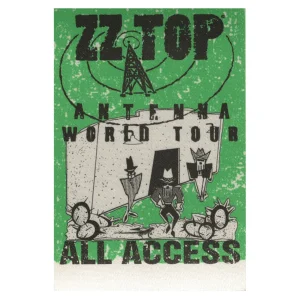 ZZ Top 1994 Antenna Concert Tour All Access Backstage Pass