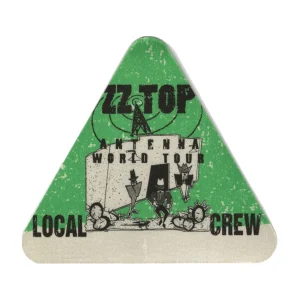 ZZ Top 1994 Antenna Concert Tour Local Crew Backstage Pass
