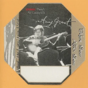 Amy Grant 1998 Behind the Eyes Tour AFTER SHOW Backstage Pass