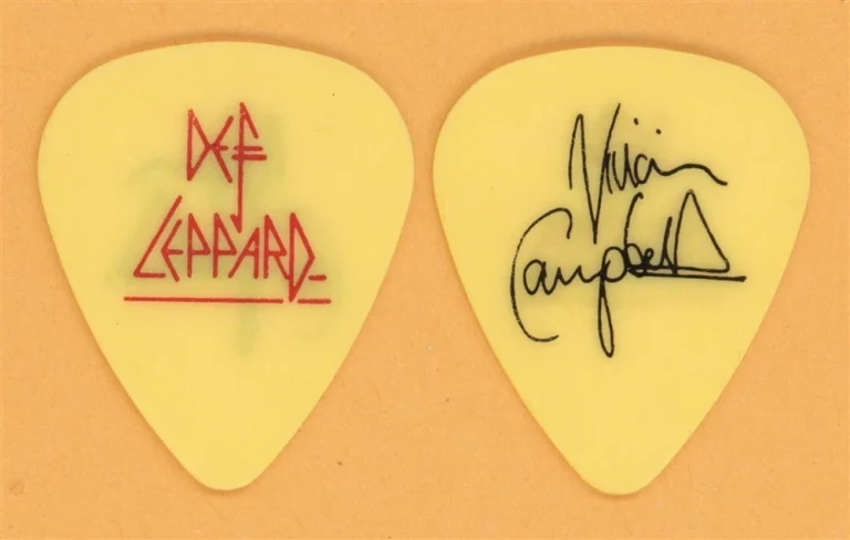 Def Leppard Vivian Campbell Vintage Guitar Pick - 1999 Euphoria Tour