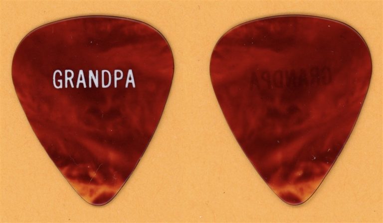 Eric Clapton Grandpa Vintage Guitar Pick - 1978 Backless Tour
