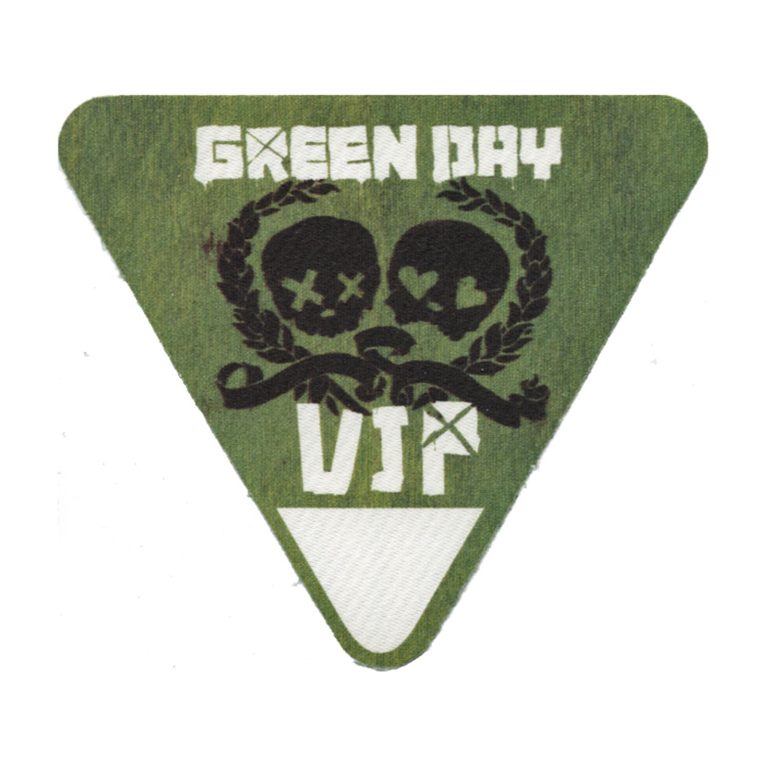 Green Day 2009 21st Century Breakdown Concert Tour VIP Backstage Pass