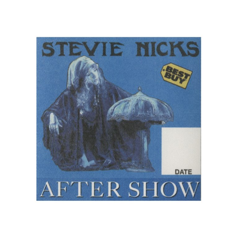 Stevie Nicks 1998 Enchanted Concert Tour Aftershow Backstage Pass