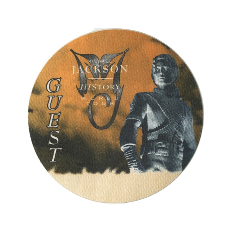 Michael Jackson 1996 History Concert Tour Guest Backstage Pass