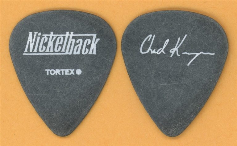 Nickelback Chad Kroeger Vintage Guitar Pick - 2003 The Long Road Tour