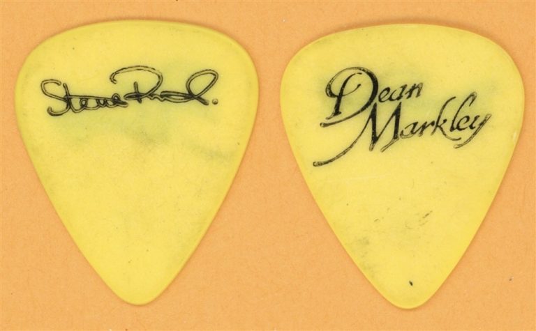 Bad Company Steve Price Vintage Guitar Pick - 1986 Fame and Fortune Tour