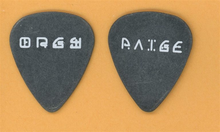 Orgy Paige Haley Vintage Guitar Pick - 1998 Candyass Tour