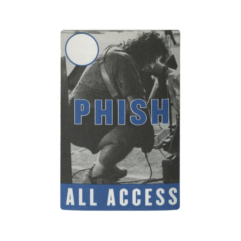 Phish 2000 Farmhouse Concert Tour All Access Backstage Pass