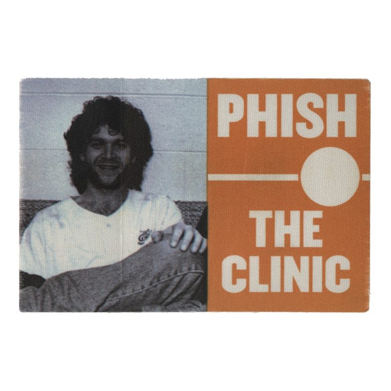 Phish 2000 Farmhouse Concert Tour The Clinic Backstage Pass - Andrew Fischbeck