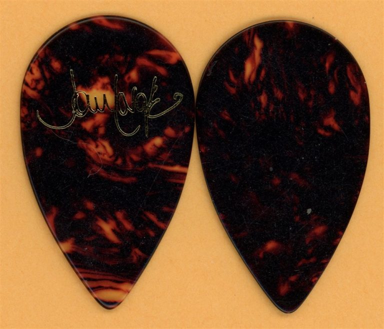 Moody Blues John Lodge Vintage Guitar Pick - 2014 US Tour