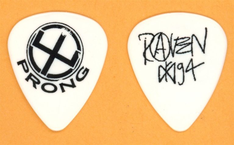 Prong Paul Raven Vintage Guitar Pick - 1994 Cleansing Tour