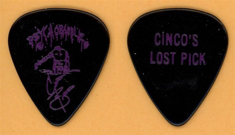 Psycho Babble Cinco's Lost Pick Vintage Tour Guitar Pick
