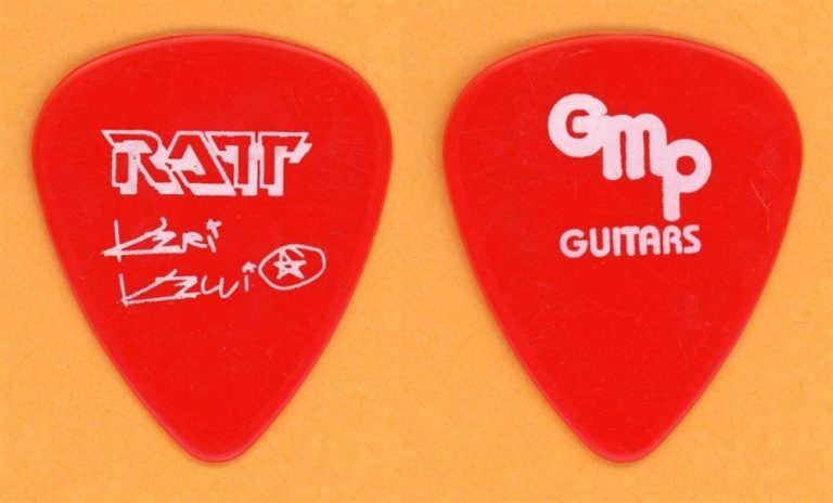 Ratt Keri Kelli Vintage GMP Guitar Pick - 1999 Tour