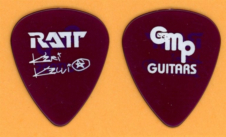 Ratt Keri Kelli Vintage GMP Guitar Pick - 1999 Tour