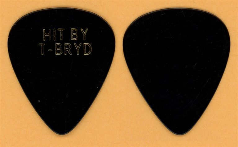 REO Speedwagon Hit By T-Bryd Vintage Tour Guitar Pick - One Sided