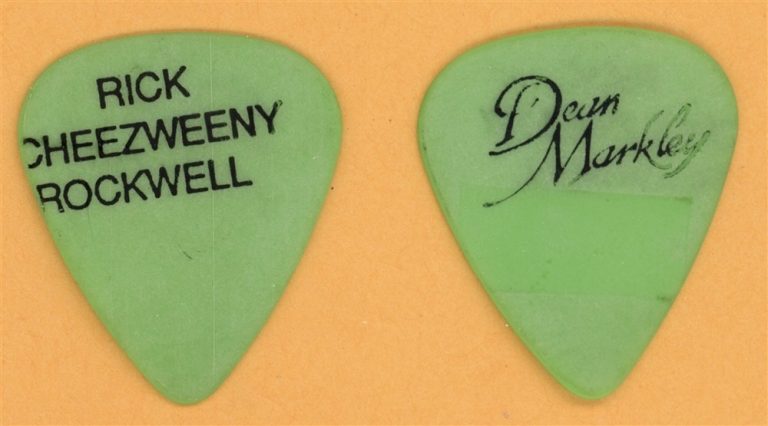 Rick Cheezweeny Rockwell Vintage Tour Guitar Pick